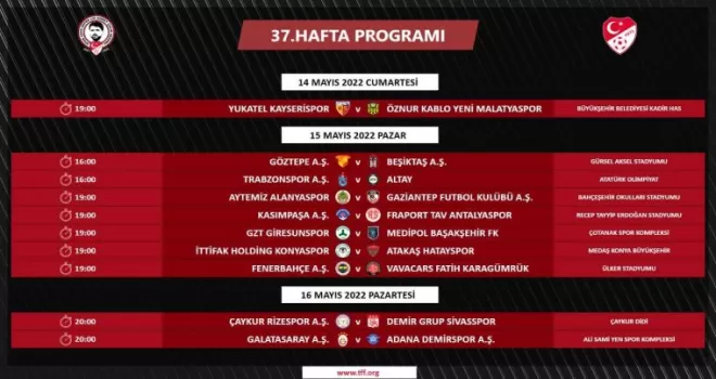 Trabzonspor - Altay müsabakası Atatürk Olimpiyat Stadı’nda oynanacak
