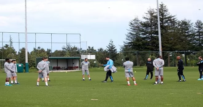 Trabzonspor antrenmanlara başladı
