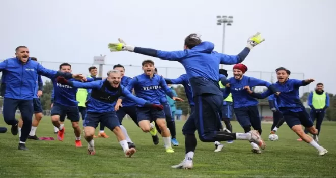 Trabzonspor, BB Erzurumspor maçı hazırlıklarını sürdürdü