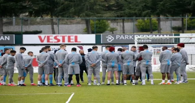 Trabzonspor Beşiktaş maçı hazırlıklarına başladı
