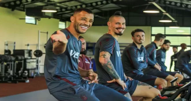Trabzonspor, Beşiktaş maçı hazırlıklarına başladı
