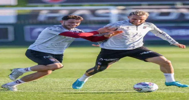 Trabzonspor, Beşiktaş maçı hazırlıklarını sürdürdü
