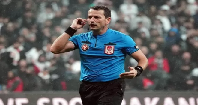 Trabzonspor - Beşiktaş maçını Volkan Bayarslan yönetecek

