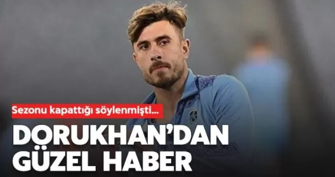 Trabzonspor'da Dorukhan sevinci!