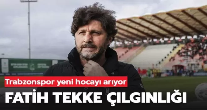 Trabzonspor’da Flaş Fatih Tekke Gelişmesi