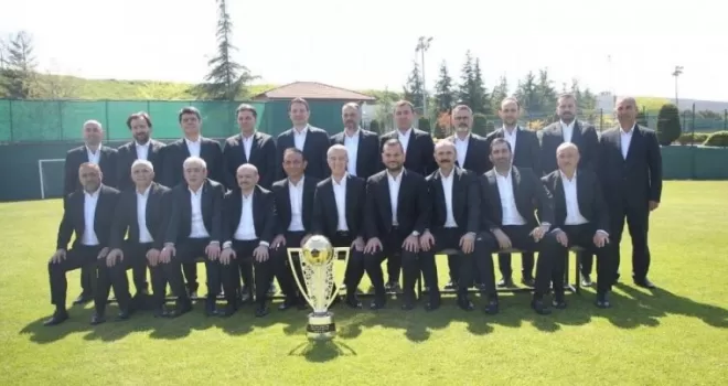 Trabzonspor'da şampiyonluk pozu