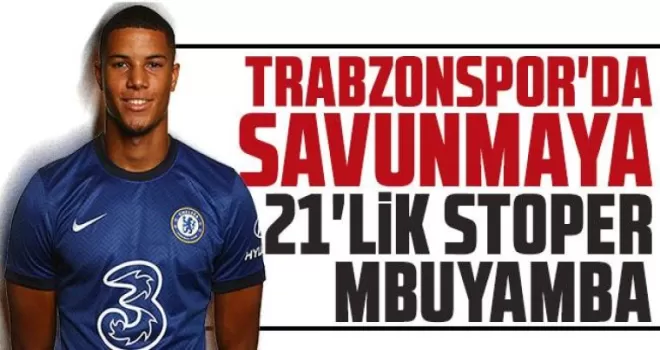 Trabzonspor’da savunmaya 21’lik stoper