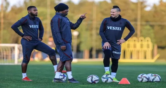 Trabzonspor, Fatih Karagümrük maçı hazırlıklarını sürdürdü
