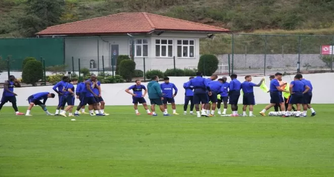 Trabzonspor, Fenerbahçe maçı hazırlıklarını sürdürdü
