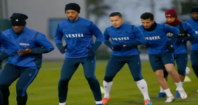 Trabzonspor, Fenerbahçe maçı hazırlıklarını tamamladı
