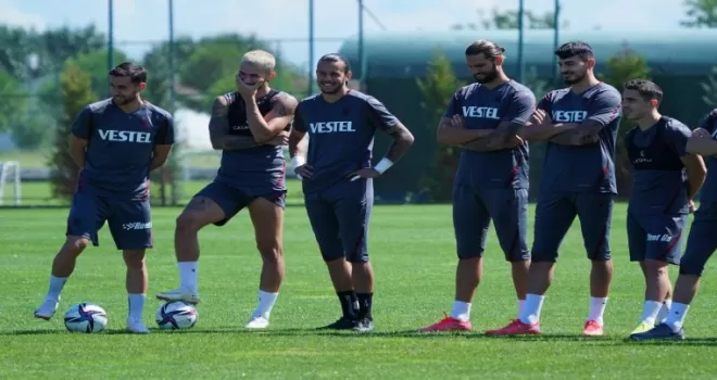 Trabzonspor, Galatasaray maçı hazırlıklarını sürdürdü
