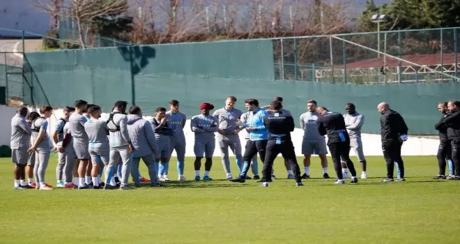 Trabzonspor, Gaziantep FK maçı hazırlıklarına başladı
