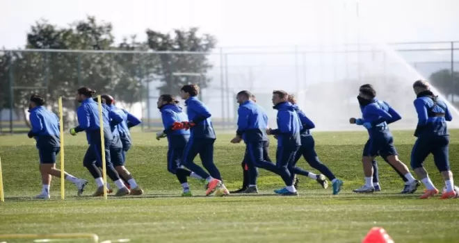 Trabzonspor, Gençlerbirliği maçı hazırlıklarını sürdürdü
