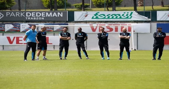 Trabzonspor Göztepe maçı hazırlıklarını sürdürdü

