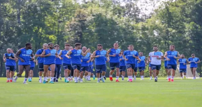 Trabzonspor, hazırlıklarına devam etti
