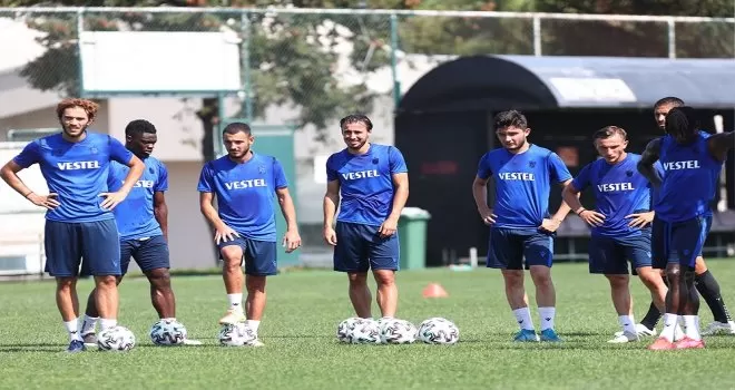 Trabzonspor hazırlıklarını sürdürüyor
