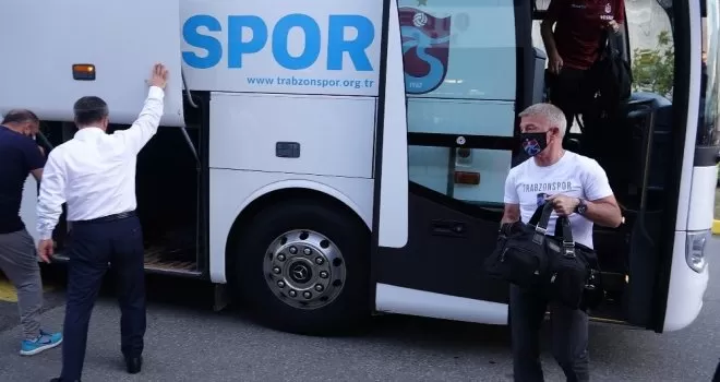 Trabzonspor, İzmir’e gitti
