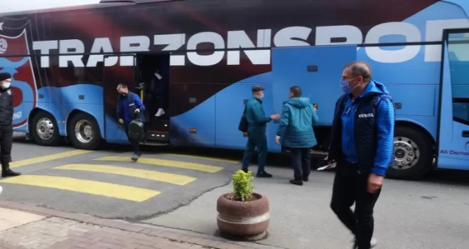 Trabzonspor İzmir’e gitti