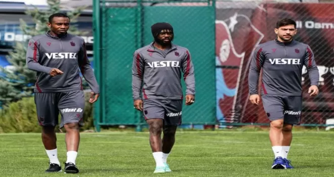 Trabzonspor, Kayserispor maçı hazırlıklarına başladı
