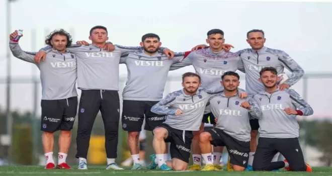 Trabzonspor, Kayserispor maçı hazırlıklarını sürdürdü

