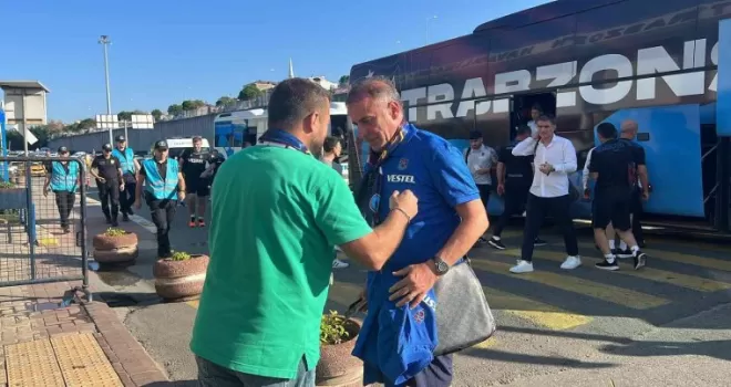 Trabzonspor, Kayseriye’ye gitti
