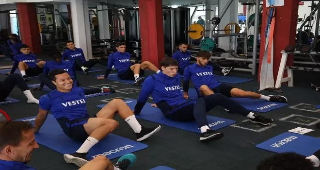 Trabzonspor kuvvet çalıştı
