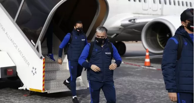 Trabzonspor Özel Uçakla Sivas'a gitti