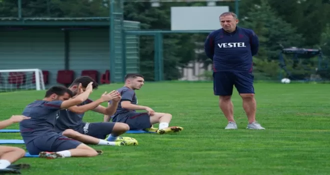 Trabzonspor, Roma maçının hazırlıklarına başladı
