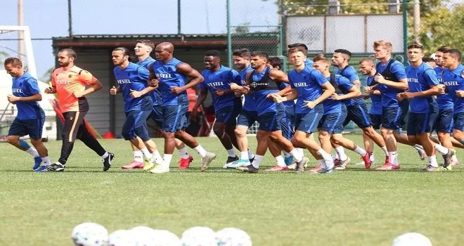 Trabzonspor, Samsunspor müsabakanın hazırlıklarını tamamladı
