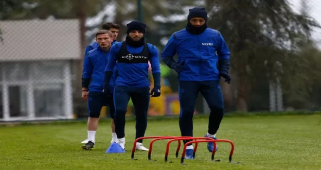 Trabzonspor, Sivasspor maçı hazırlıklarını sürdürdü
