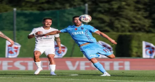 Trabzonspor, Slovacko ile 2-2 berabere kaldı