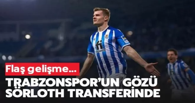 Trabzonspor Sörloth transferine kilitlendi