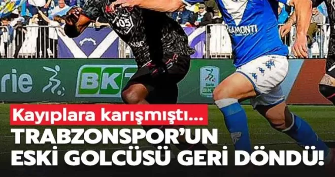 Trabzonspor’un eski golcüsü geri döndü!