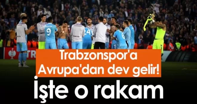 Trabzonspor'un kasası EURO'landı! 