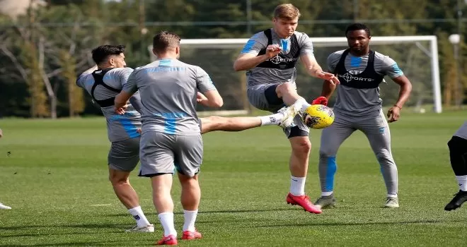 Trabzonspor, Yeni Malatyaspor maçı hazırlıklarını tamamladı
