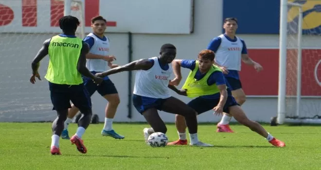 Trabzonspor, Yukatel Denizlispor maçı hazırlıklarını sürdürdü
