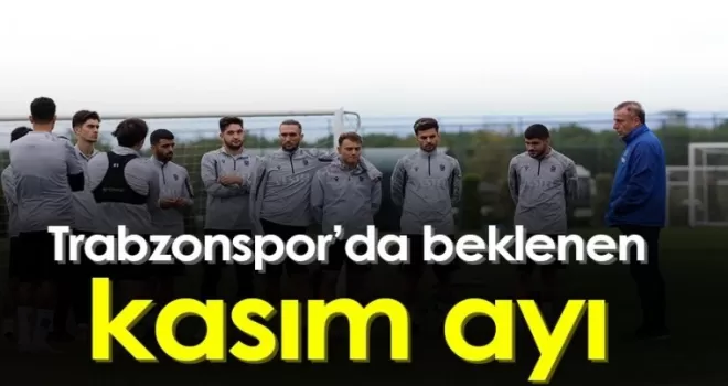 Trabzonspor Zorlu Kasım Ayına Giriyor!