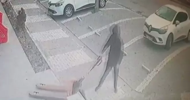 Transpalet hırsızı kamerada
