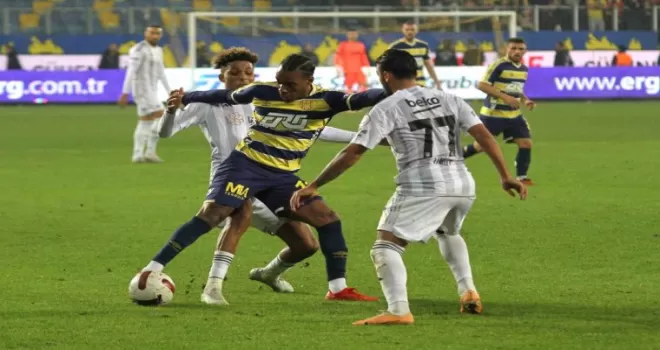 Trendyol Süper Lig: MKE Ankaragücü: 1 - Beşiktaş: 1 (Maç sonucu)
