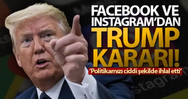 Trump askıya alındı! 