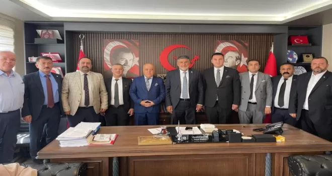 TÜMKON’dan Milli Yol Partisi’ne ziyaret