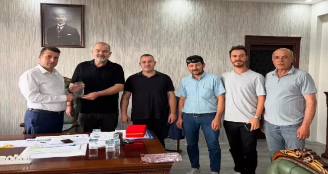 TÜMSANDER Yönetiminden Çivril Kaymakamı Fatih Cıdıroğlu’na ziyaret