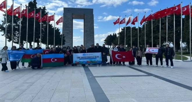 Türk Dünyası öğrencileri Çanakkale’de buluştu