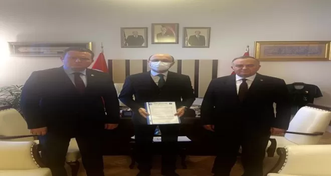 Türk Eğitim-Sen Genel Başkanı Geylan’dan, MHP Grup Başkanvekillerine ziyaret
