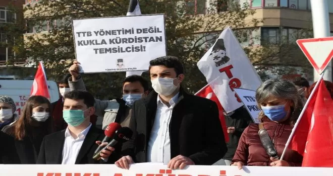 Türk Tabipler Birliği’ne sözde Kürdistan tepkisi

