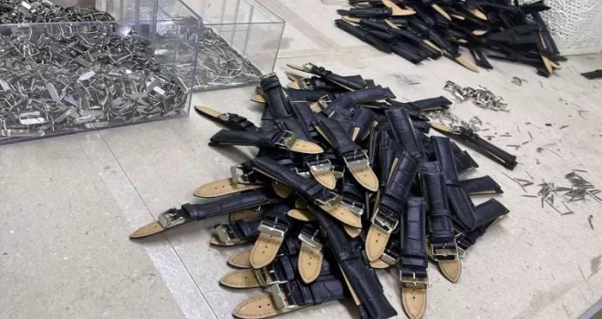 Türkiye’de Avrupa standartlarında saat kordonu üretiliyor
