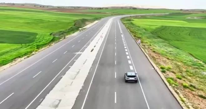 Türkiye’de bir ilk... Nallıhan-Beypazarı ’melodili yol’ oldu