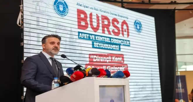 Türkiye’de ilk: Bursa Afet Anayasası hazırlandı