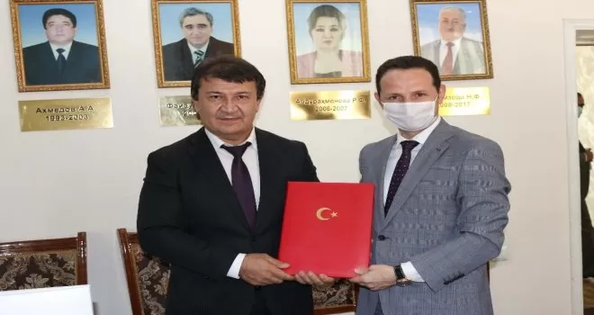 Türkiye’den Tacikistan Sağlık Bakanlığına destek
