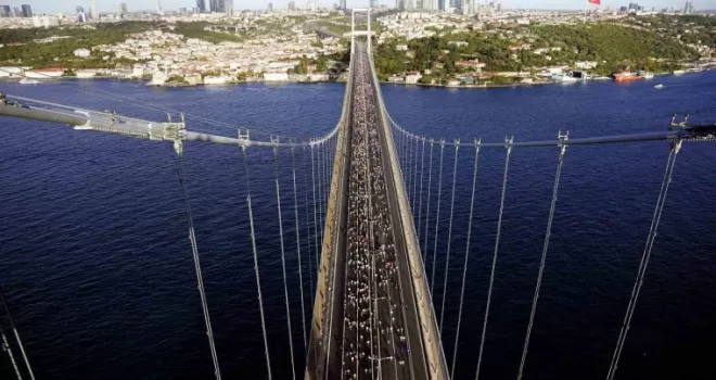 Türkiye İş Bankası 45. İstanbul Maratonu başladı
